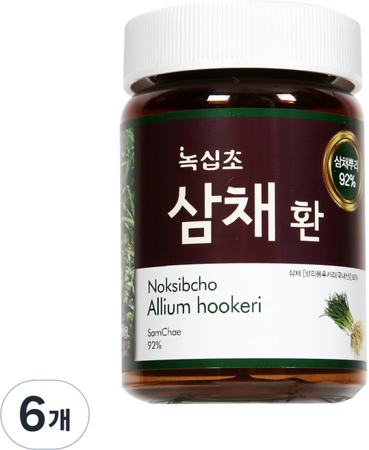 녹십초 삼채환, 100g, 6개