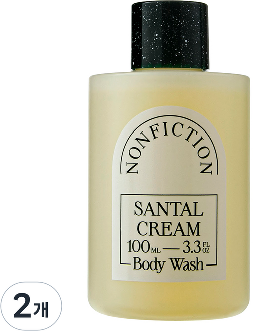 논픽션 상탈크림 바디워시, 100ml, 2개