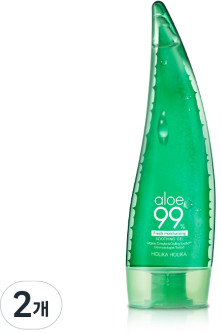 홀리카홀리카 알로에 99% 수딩젤, 55ml, 2개