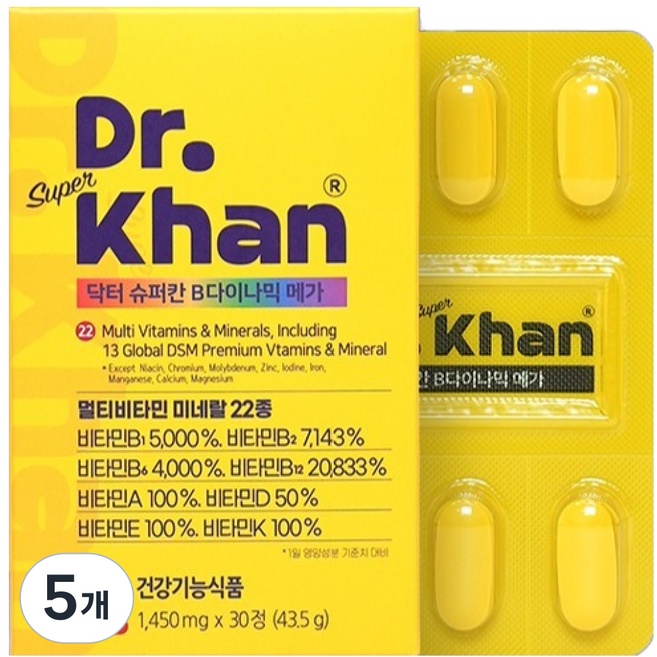 Drsuperkhan HL SCIENCE B-DE Scientific Mega 43.5g, 30錠, 5個