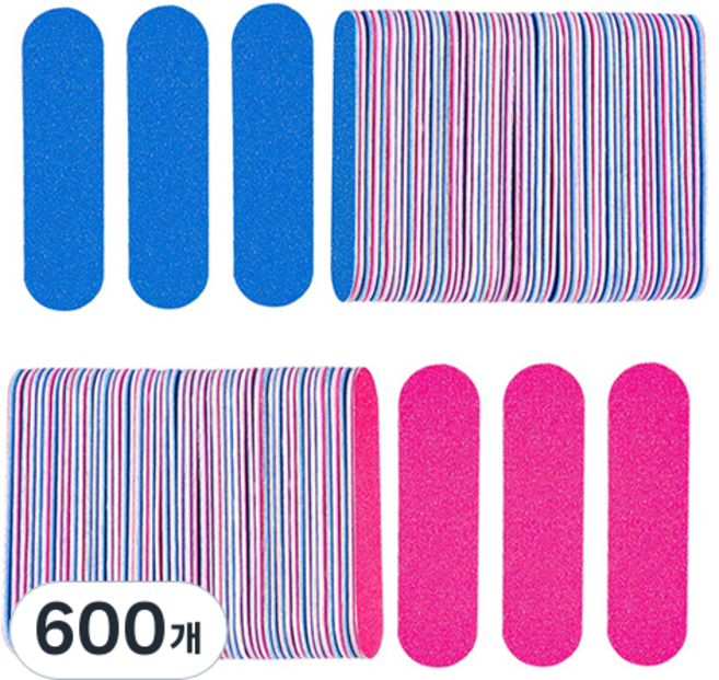 OON 대용량 미니 우드 파일, 600개