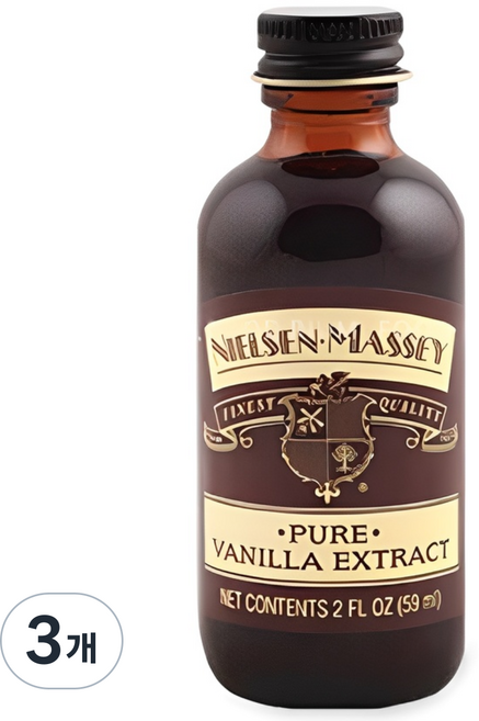 닐슨메시 바닐라 익스트랙, 59ml, 3개