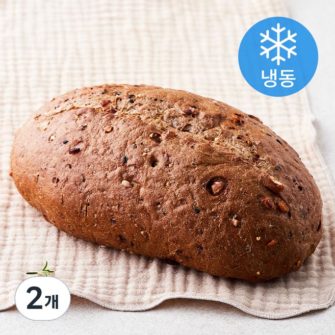 브레밀 호두베리 깜빠뉴 (냉동), 280g, 2개