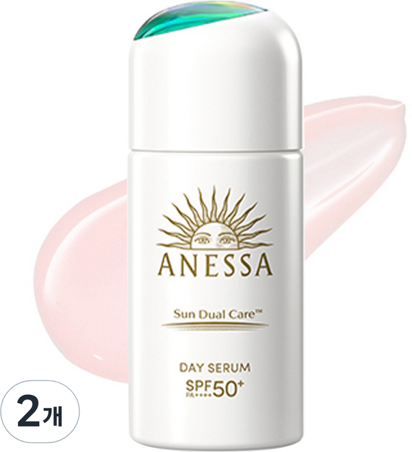 ANESSA 安耐曬 濾鏡美顏日間防護精華N, 30ml, 2瓶