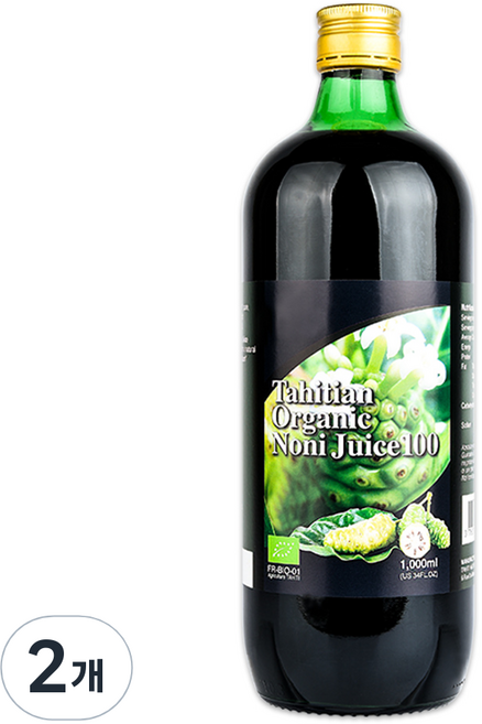 애드웰하우스 타히티안 오가닉 노니주스, 1L, 2개