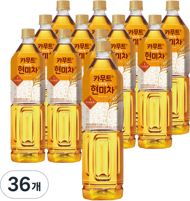 웅진 카무트 현미차, 1.5L, 36개