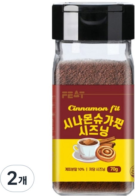 아이엠소스 시나몬슈가핏시즈닝, 2개, 70g
