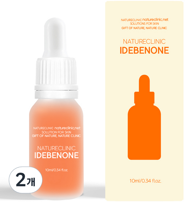 네이처클리닉 이데베논 앰플, 10ml, 2개