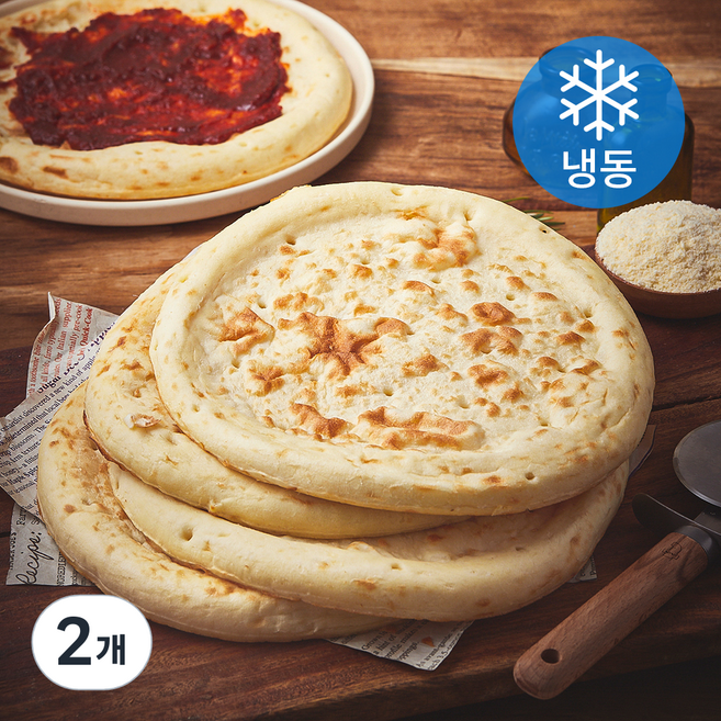 세미원 나폴리 스타일 프리미엄 피자 크러스트 750 (냉동), 127g, 2개, 5개입