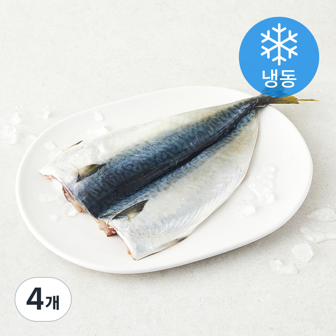 곰곰 국산 손질 고등어 (냉동), 4개, 240g