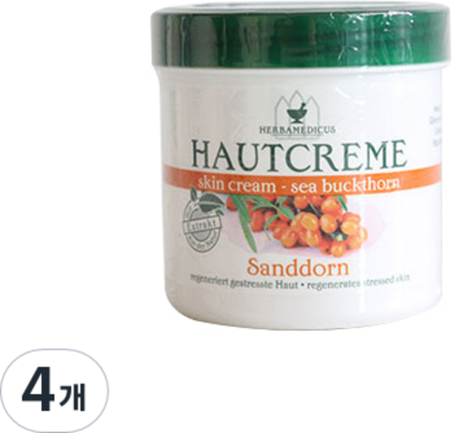 허바메디커스 스킨크림, 250ml, 4개