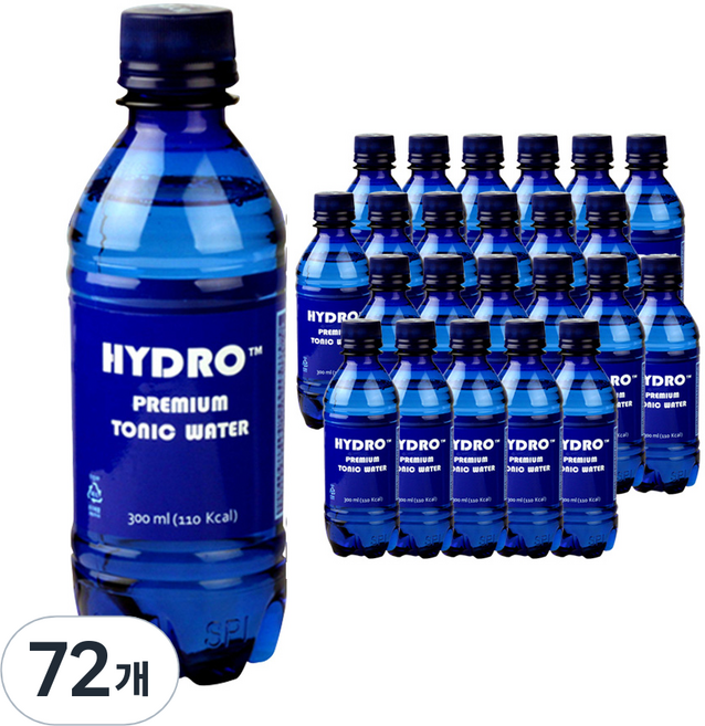 하이드로 프리미엄 토닉워터 PET, 300ml, 72개