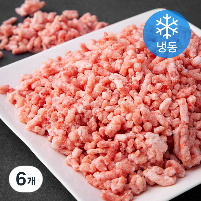 사조프레시미트 국내산 돈후지 다짐육 (냉동), 1kg, 6개
