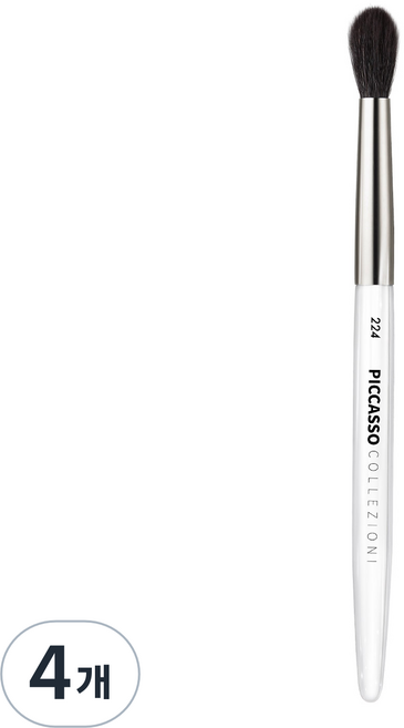 피카소꼴레지오니 224 아이섀도우 브러쉬, 혼합 색상, 4개
