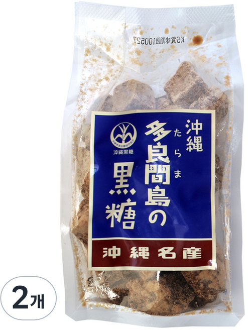 오키나와 타라마 흑당, 380g, 2개