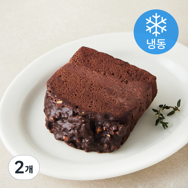 스노브 다크초콜릿파운드 (냉동), 70g, 2개