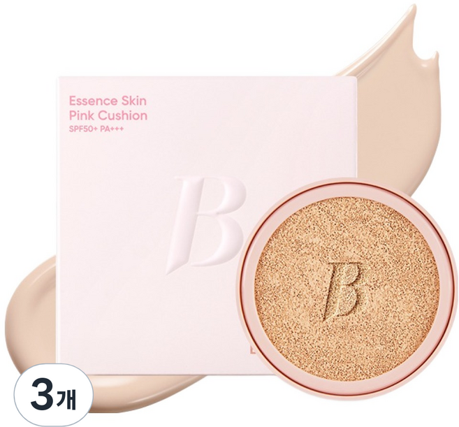 바닐라코 에센스 스킨 핑크 쿠션 리필용 12g, 17 페어 라이트, 3개