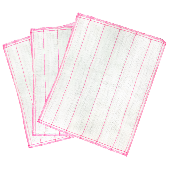 CLEAN 克林 棉紗洗碗布 8層加厚款, 3個裝, 1組