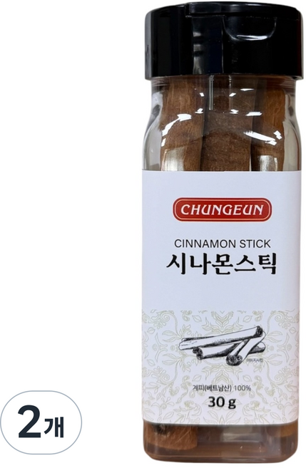 청은에프엔비 시나몬 스틱 소, 30g, 2개