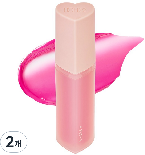 홀리카홀리카 하트크러쉬 베어 글레이즈 틴트, 06 퍼피, 2개