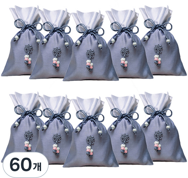 包裝網 傳統福袋 基本款 小, 20 藍灰色, 60個