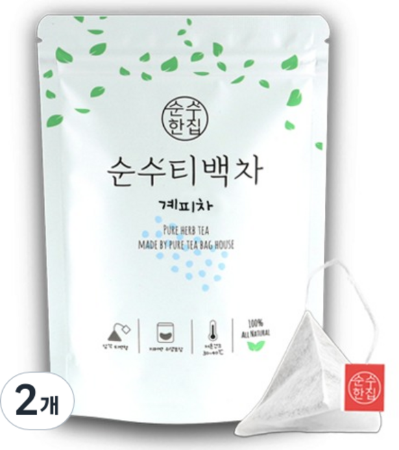 순수한집 계피차 티백, 1g, 10개입, 2개