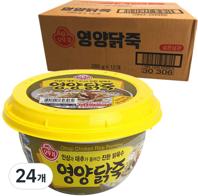 오뚜기 영양닭죽, 285g, 24개
