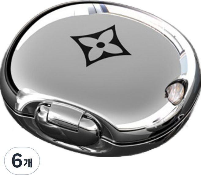 안나앤유 씻기편한 휴대용 6칸 약통 플라워, 6개