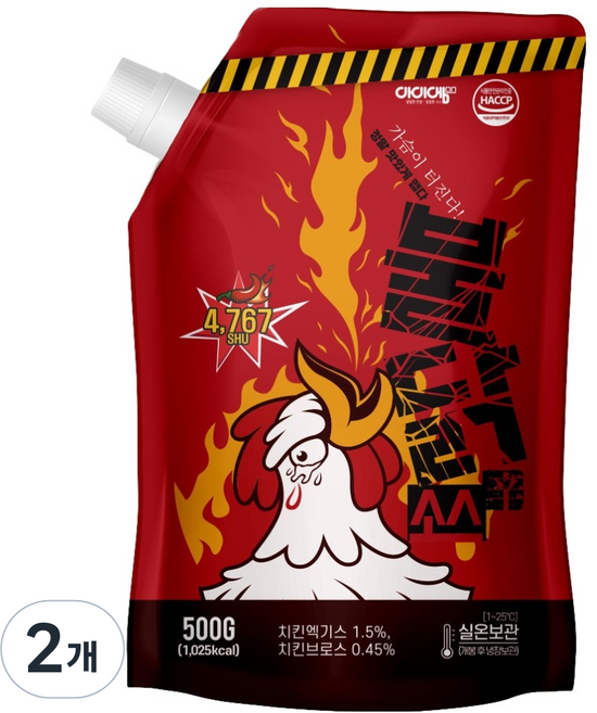 아이엠소스 불닭소스, 500g, 2개