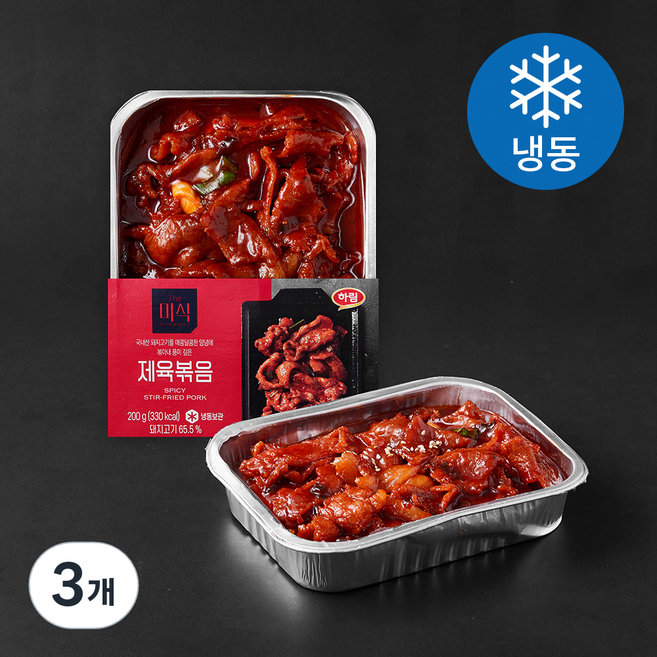 더미식 제육볶음 (냉동), 200g, 3개