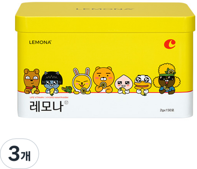 LEMONA 萊蒙娜 維他命C 150包, 3個