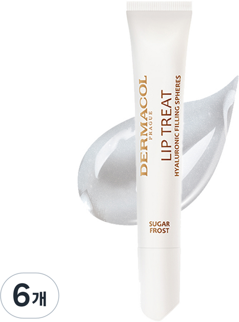 Dermacol Lip Treat 彩色唇蜜 10ml, 6個, 1號 砂糖霜