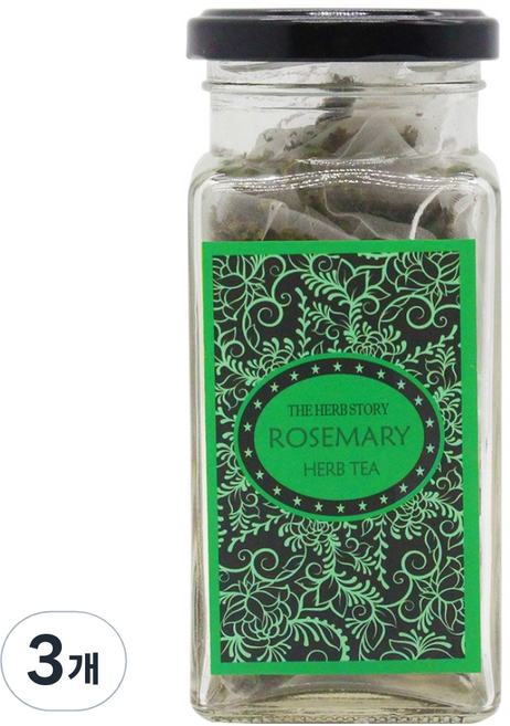THE HERB STORY 花草茶 迷迭香 三角茶包, 1g, 15入, 3個