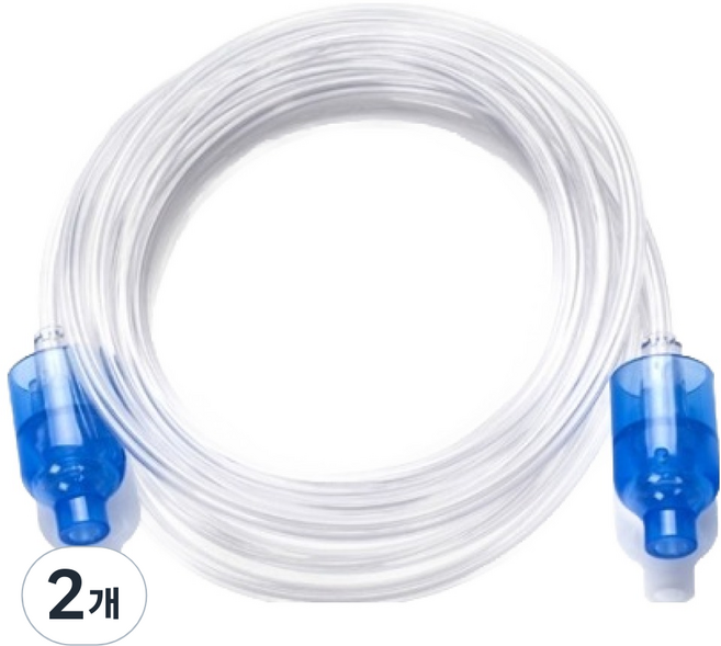 오므론 NE-C28 네블라이저 전용 송기호스 NEB-TPC-L20, 2개