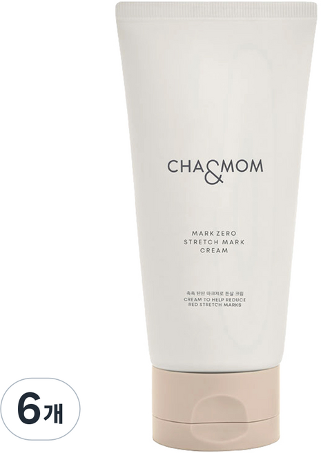차앤맘 마크제로 튼살 크림, 150ml, 6개