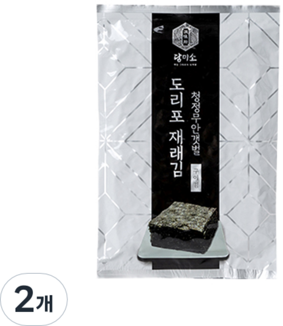 담미소 도리포 재래 구이김 10p, 30g, 2개