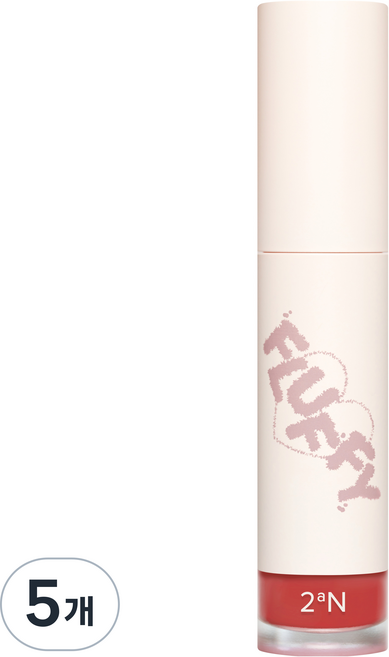 투에이엔 플러피 블러 틴트, 5g, 07 피치스쿱, 5개