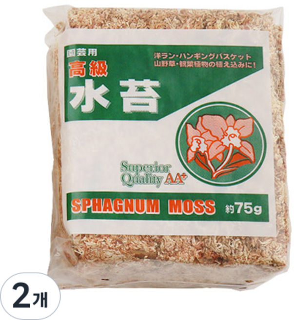 玻璃盆景 造型樹 水苔, 75g, 2個