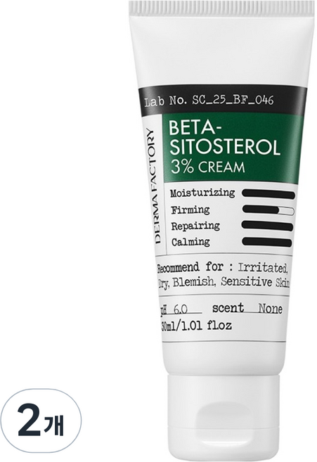더마팩토리 베타시토스테롤 3% 크림, 30ml, 2개
