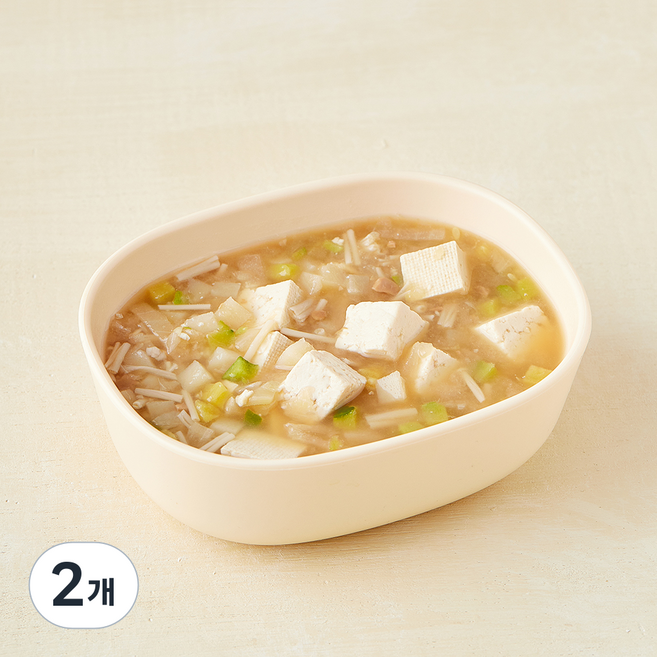 원더스푼 아이들 된장찌개, 300g, 2개
