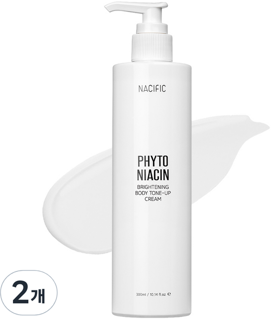 네시픽 피토 나이아신 화이트닝 바디 톤업크림, 2개