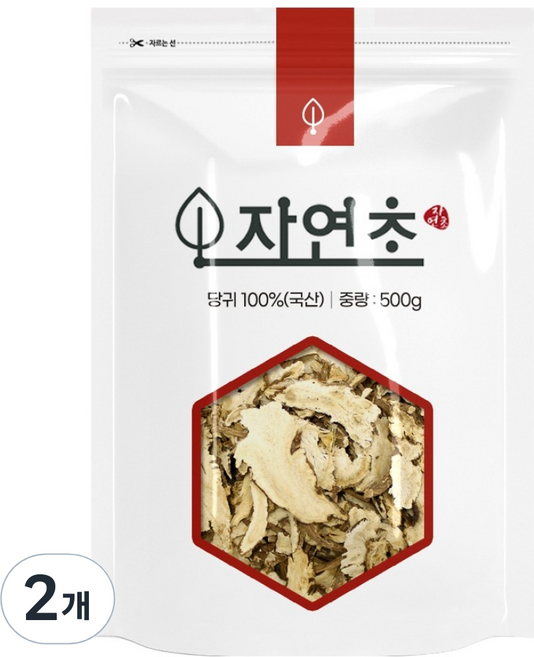 당귀 참당귀, 500g, 2개