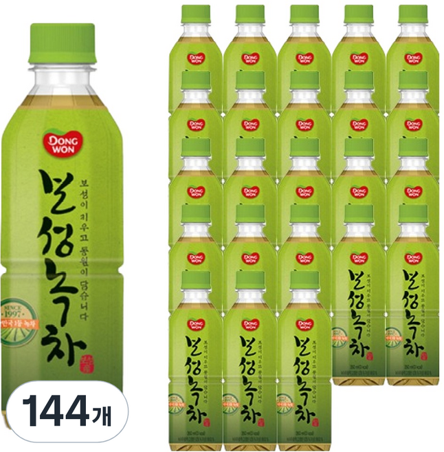 동원보성녹차, 350ml, 144개