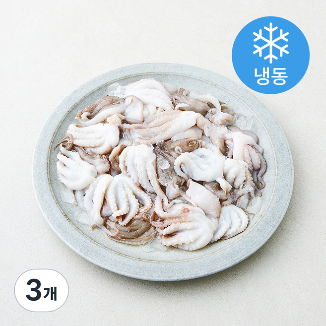 올프레시 절단 주꾸미 하프 (냉동), 3개, 800g