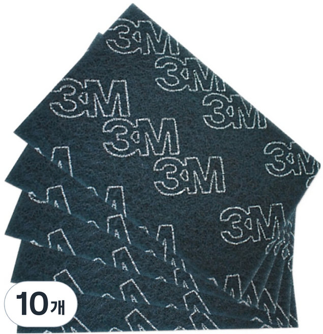 스카치브라이트 쓰리엠 블루 공업 수세미 320방, 10개