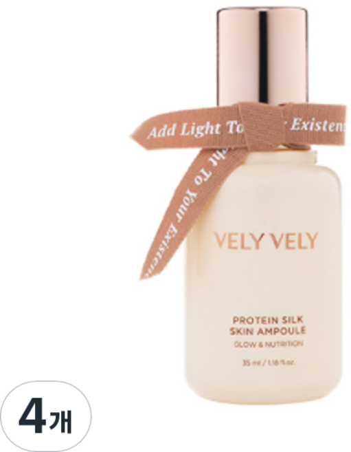VELY VELY 蛋白絲綢肌安瓶, 35ml, 4個