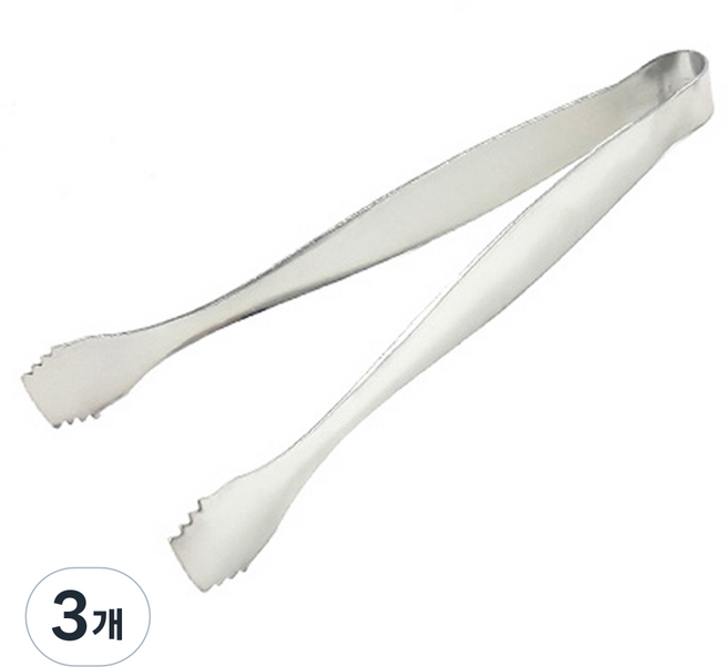 코코렉스 미니 집게 15.5cm, 스텐실버, 3개