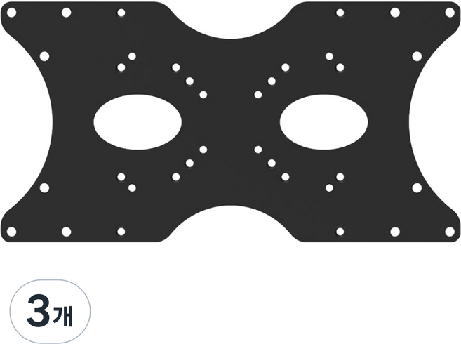 카멜마운트 베사어댑터 VC2, 3개, 블랙