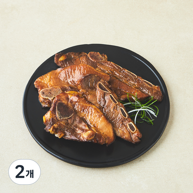 김해축협 한돈 LA식 양념갈비, 700g, 2개