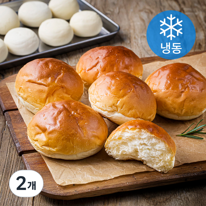 모닝빵 생지 (냉동), 2.52kg, 1개입, 2개